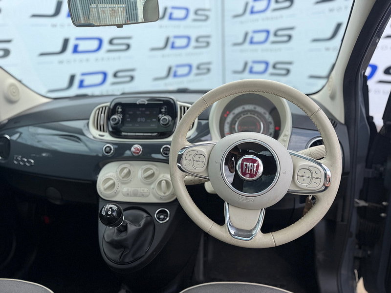 Fiat 500 1.2 Lounge Hatchback 3dr Petrol Manual Euro 6 (s/s) (69 bhp)