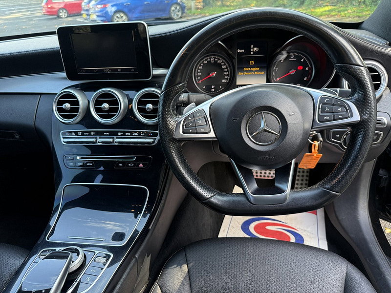 Mercedes-Benz C Class 2.1 C220 BlueTEC AMG Line Saloon 4dr Diesel G-Tronic+ Euro 6 (s/s) (170 ps)