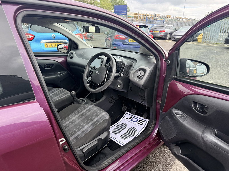 Peugeot 108 1.0 Active Hatchback 5dr Petrol Manual Euro 6 (s/s) (72 ps)