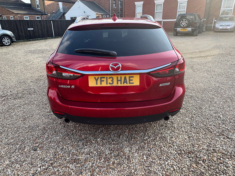 Mazda Mazda6 2.2 SKYACTIV-D Sport Nav Tourer 5dr Diesel Manual Euro 6 (s/s) (175 ps)
