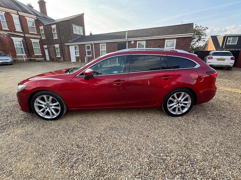 Mazda Mazda6 2.2 SKYACTIV-D Sport Nav Tourer 5dr Diesel Manual Euro 6 (s/s) (175 ps)