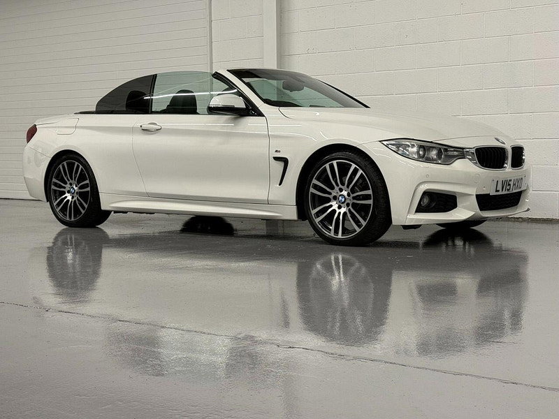 BMW 4 Series 2.0 420d M Sport Convertible 2dr Diesel Auto Euro 6 (s/s) (184 ps) M PACKAGE £4460 EXTRAS / P/SENSORS