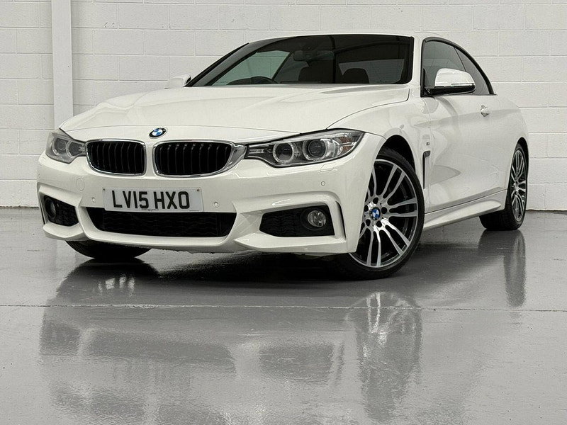 BMW 4 Series 2.0 420d M Sport Convertible 2dr Diesel Auto Euro 6 (s/s) (184 ps) M PACKAGE £4460 EXTRAS / P/SENSORS