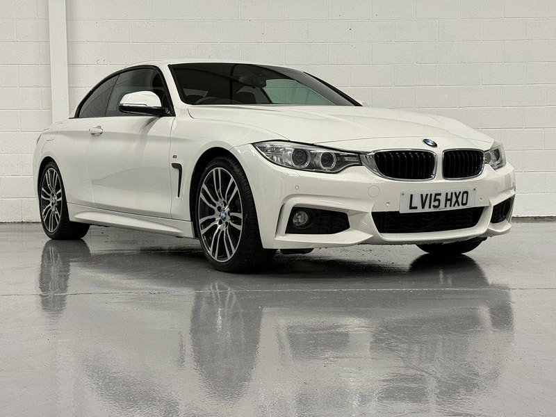 BMW 4 Series 2.0 420d M Sport Convertible 2dr Diesel Auto Euro 6 (s/s) (184 ps) M PACKAGE £4460 EXTRAS / P/SENSORS