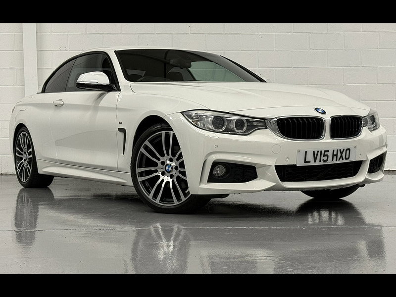 BMW 4 Series 2.0 420d M Sport Convertible 2dr Diesel Auto Euro 6 (s/s) (184 ps) M PACKAGE £4460 EXTRAS / P/SENSORS