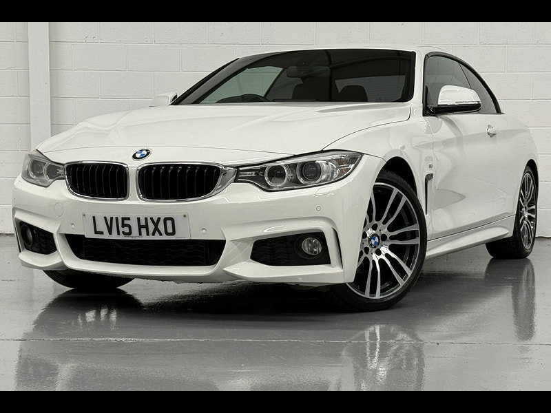 BMW 4 Series 2.0 420d M Sport Convertible 2dr Diesel Auto Euro 6 (s/s) (184 ps) M PACKAGE £4460 EXTRAS / P/SENSORS