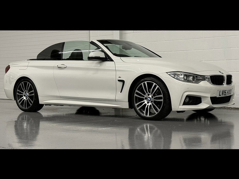 BMW 4 Series 2.0 420d M Sport Convertible 2dr Diesel Auto Euro 6 (s/s) (184 ps) M PACKAGE £4460 EXTRAS / P/SENSORS