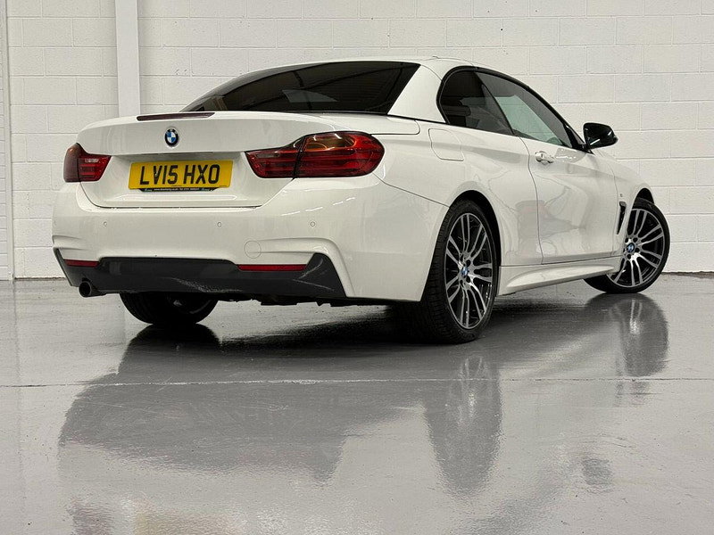 BMW 4 Series 2.0 420d M Sport Convertible 2dr Diesel Auto Euro 6 (s/s) (184 ps) M PACKAGE £4460 EXTRAS / P/SENSORS
