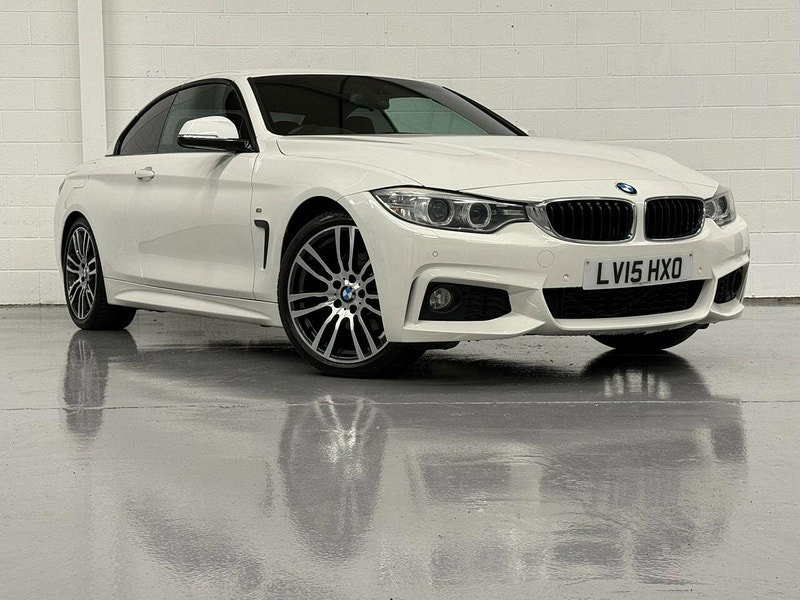 BMW 4 Series 2.0 420d M Sport Convertible 2dr Diesel Auto Euro 6 (s/s) (184 ps) M PACKAGE £4460 EXTRAS / P/SENSORS