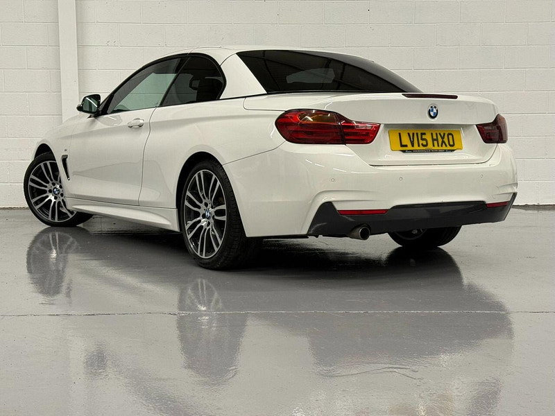 BMW 4 Series 2.0 420d M Sport Convertible 2dr Diesel Auto Euro 6 (s/s) (184 ps) M PACKAGE £4460 EXTRAS / P/SENSORS