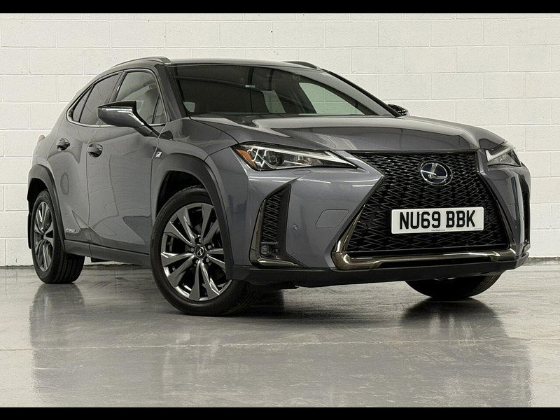 Lexus Ux 2.0 250h F Sport SUV 5dr Petrol Hybrid E-CVT Euro 6 (s/s) (184 ps) HTD WHEEL-SEATS, ALLOYS, CAMERA