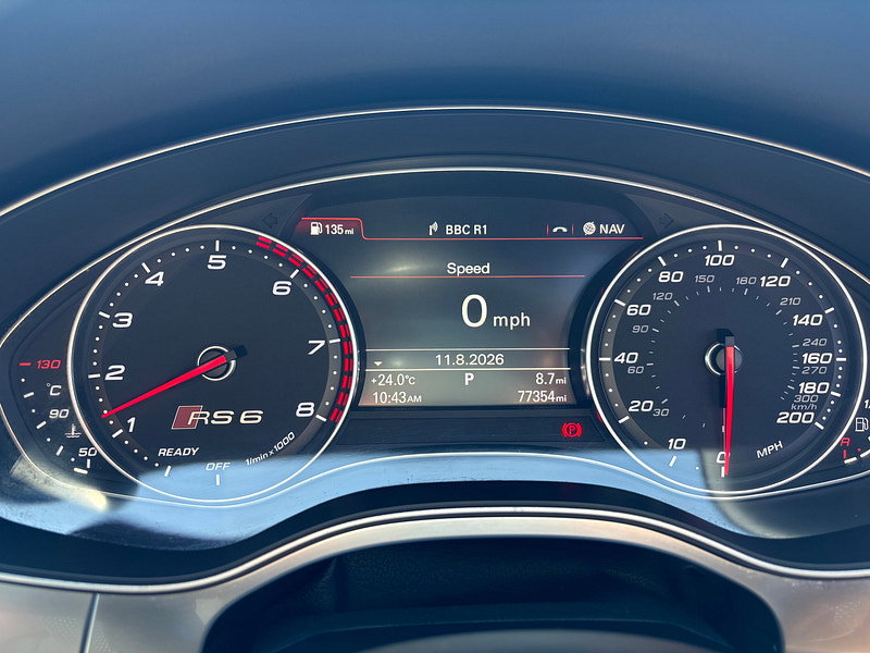Audi RS6 Avant 4.0 TFSI V8 Estate 5dr Petrol Tiptronic quattro Euro 6 (s/s) (560 ps)