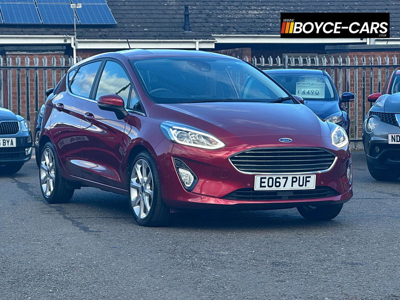 Ford Fiesta 1.0T EcoBoost Titanium Hatchback 5dr Petrol Manual Euro 6 (s/s) (125 ps)