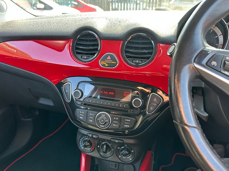 Vauxhall ADAM 1.4 16v JAM Hatchback 3dr Petrol Manual Euro 5 (87 ps)