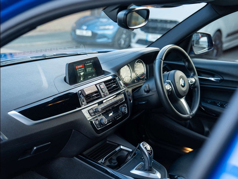 2018 BMW 1 Series in Estoril Blue, photo 20 of 71