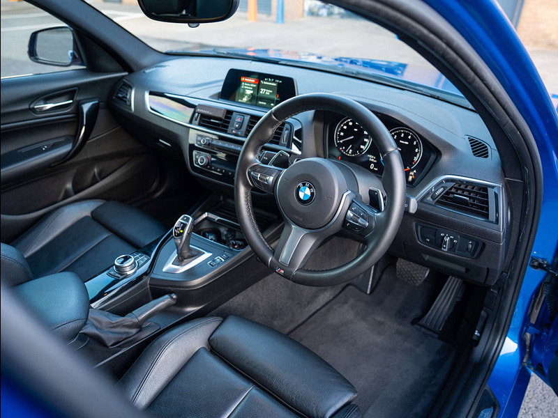 2018 BMW 1 Series in Estoril Blue, photo 15 of 71