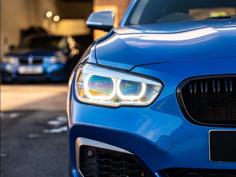 2018 BMW 1 Series in Estoril Blue, photo 38 of 71