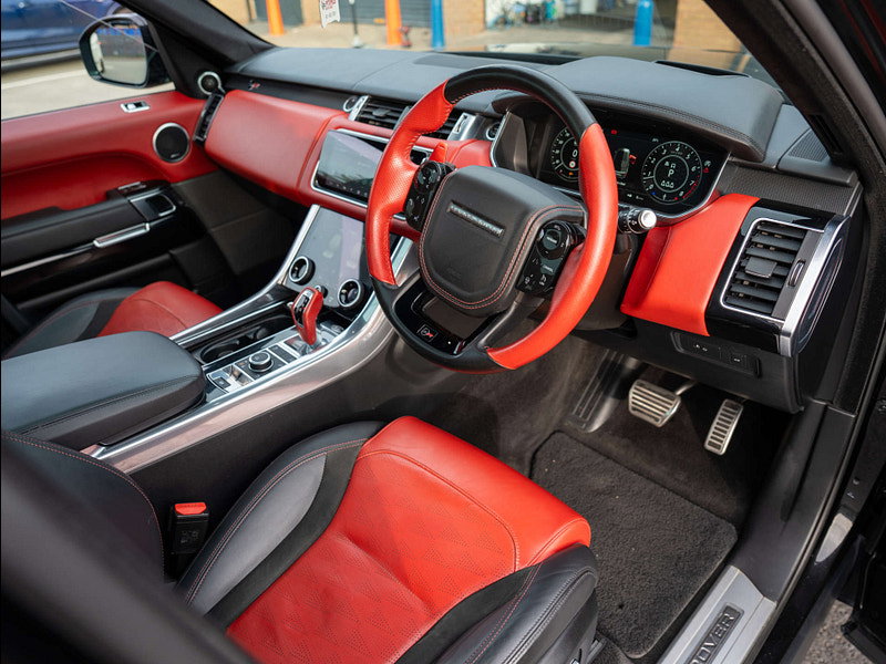 2019 Land Rover Range Rover Sport in Santorini Black, photo 58 of 95