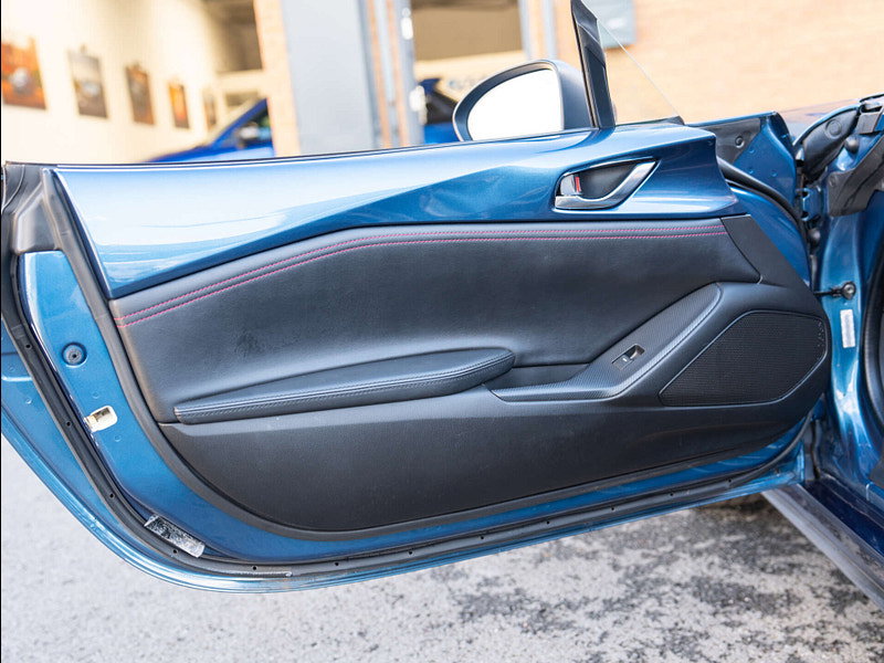 2018 Mazda MX-5 RF in Eternal Blue Mica, photo 78 of 91