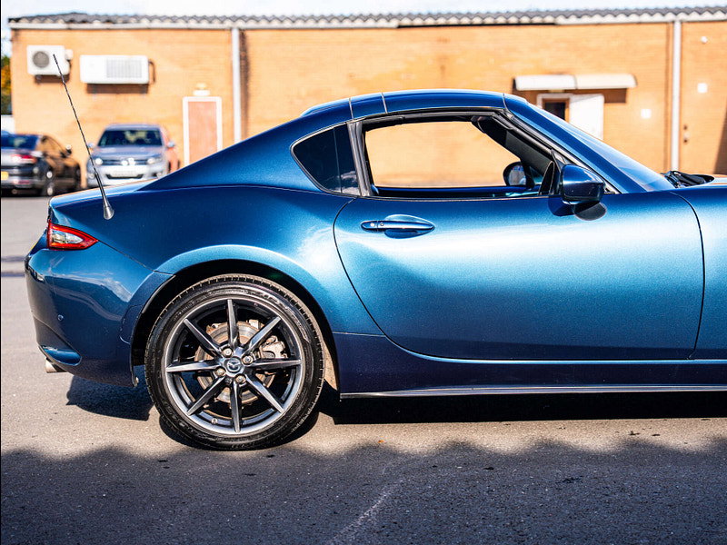 2018 Mazda MX-5 RF in Eternal Blue Mica, photo 65 of 91
