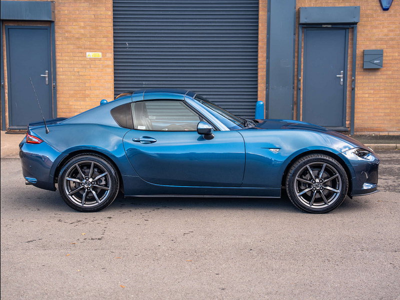 2018 Mazda MX-5 RF in Eternal Blue Mica, photo 14 of 91