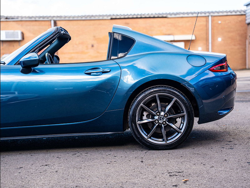 2018 Mazda MX-5 RF in Eternal Blue Mica, photo 32 of 91