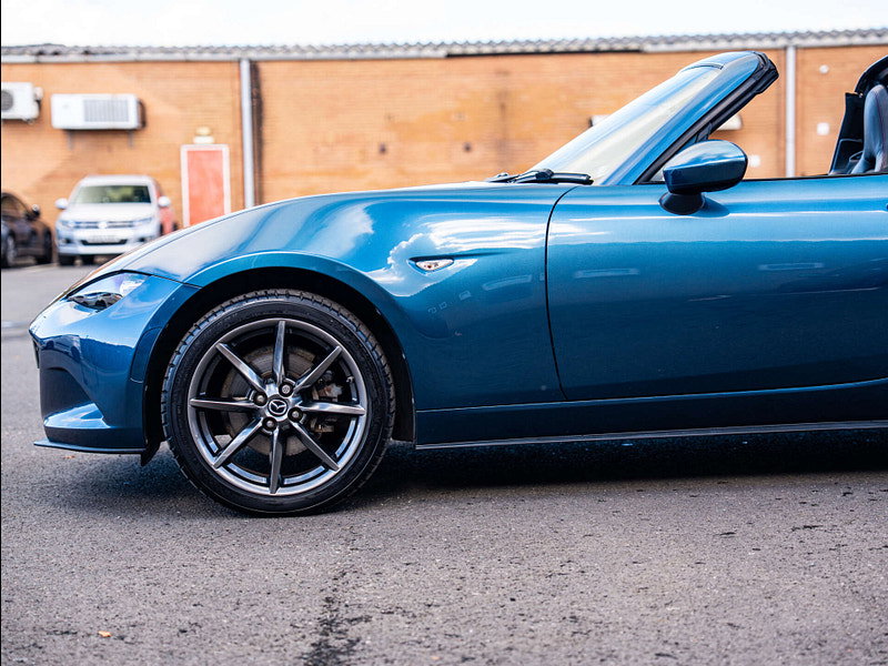 2018 Mazda MX-5 RF in Eternal Blue Mica, photo 31 of 91