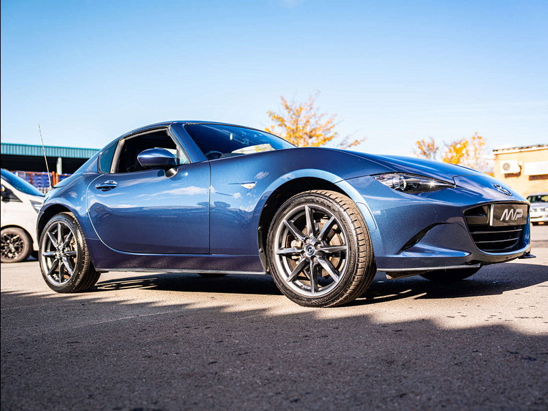 2018 Mazda MX-5 RF in Eternal Blue Mica, photo 50 of 91