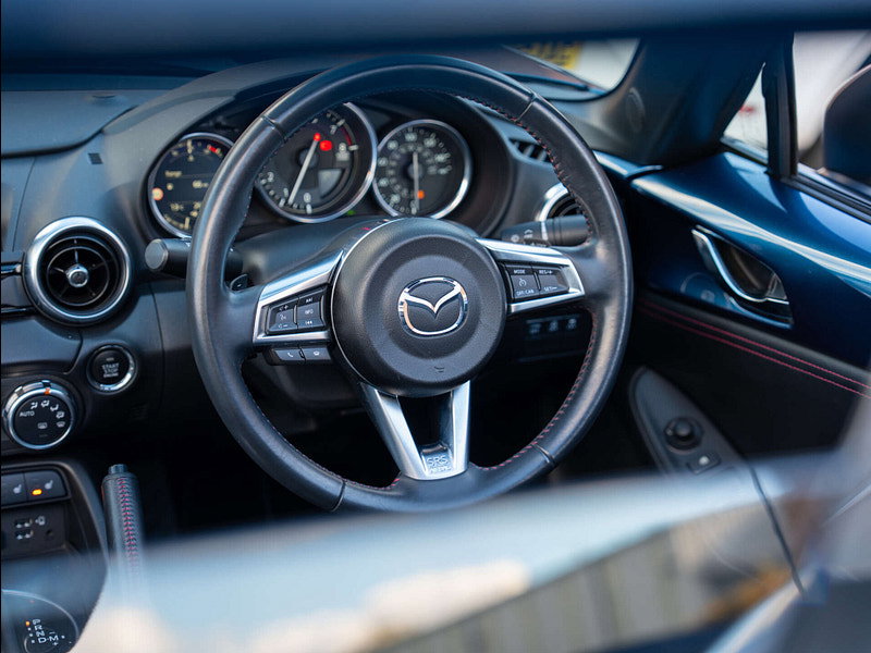 2018 Mazda MX-5 RF in Eternal Blue Mica, photo 55 of 91