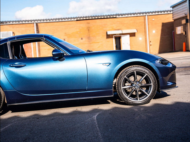 2018 Mazda MX-5 RF in Eternal Blue Mica, photo 66 of 91