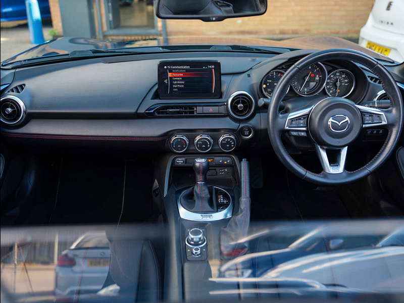 2018 Mazda MX-5 RF in Eternal Blue Mica, photo 33 of 91