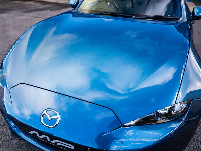 2018 Mazda MX-5 RF in Eternal Blue Mica, photo 44 of 91