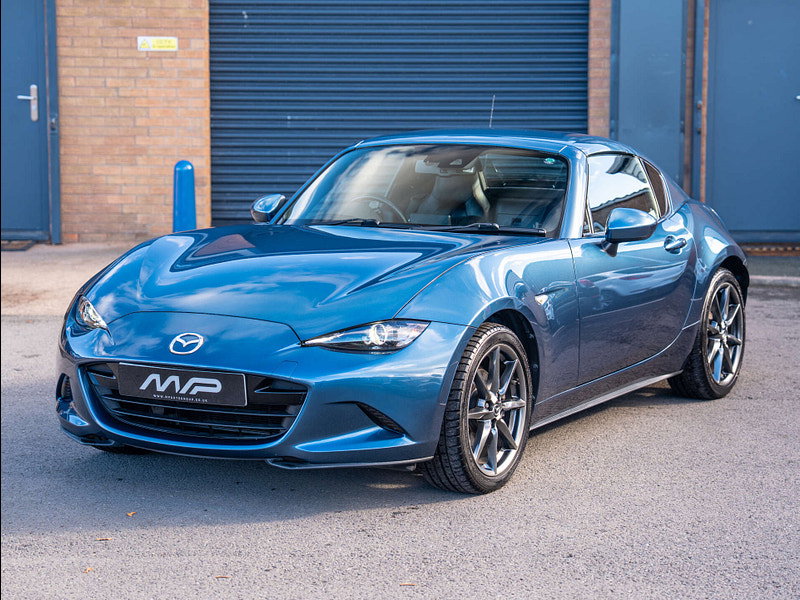 2018 Mazda MX-5 RF in Eternal Blue Mica, photo 10 of 91