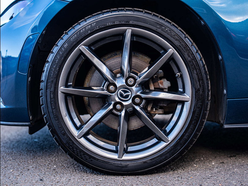 2018 Mazda MX-5 RF in Eternal Blue Mica, photo 45 of 91