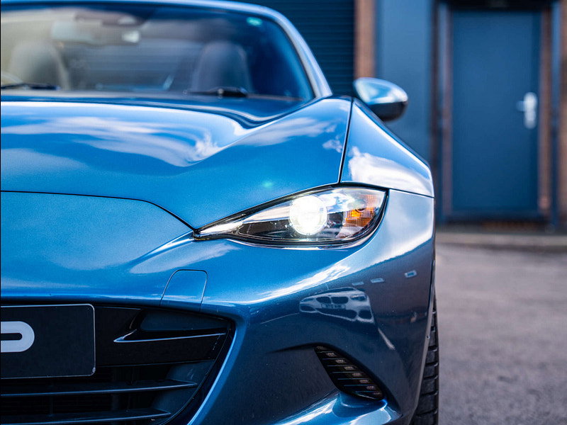 2018 Mazda MX-5 RF in Eternal Blue Mica, photo 41 of 91