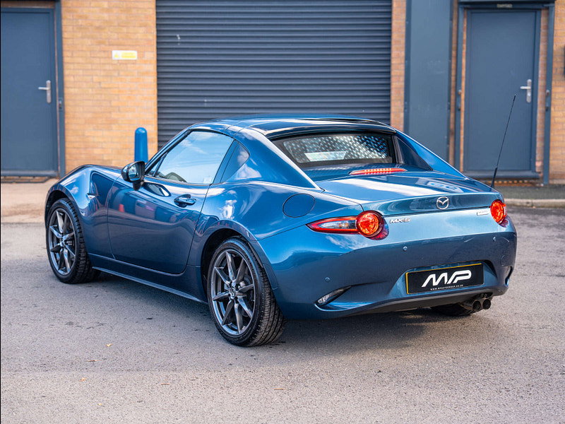 2018 Mazda MX-5 RF in Eternal Blue Mica, photo 8 of 91