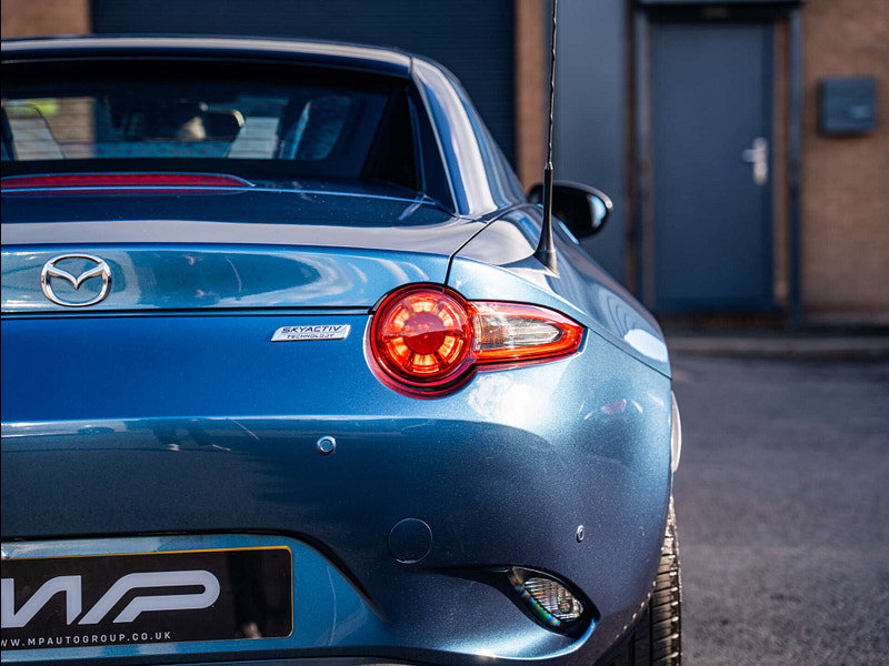 2018 Mazda MX-5 RF in Eternal Blue Mica, photo 73 of 91