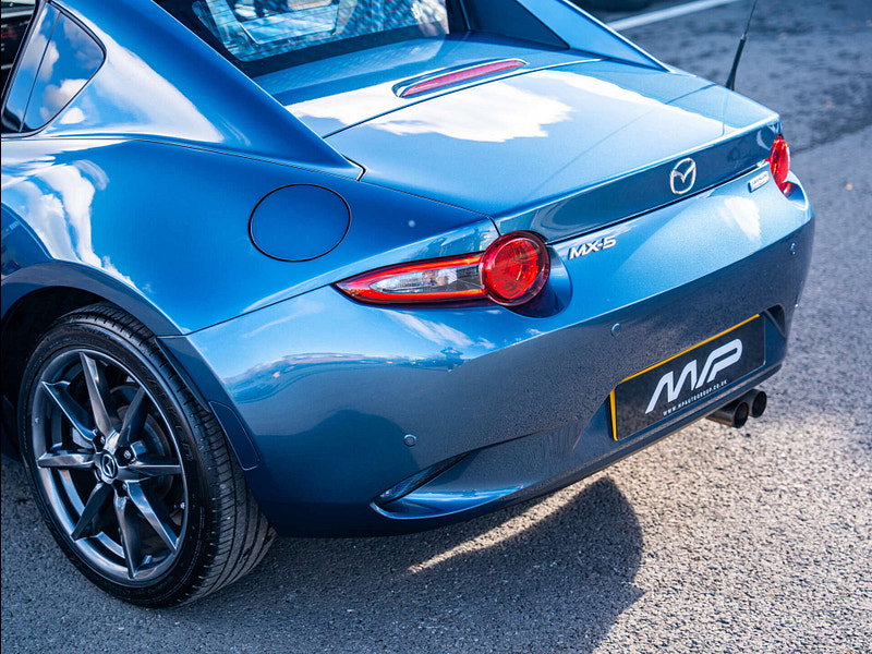 2018 Mazda MX-5 RF in Eternal Blue Mica, photo 63 of 91