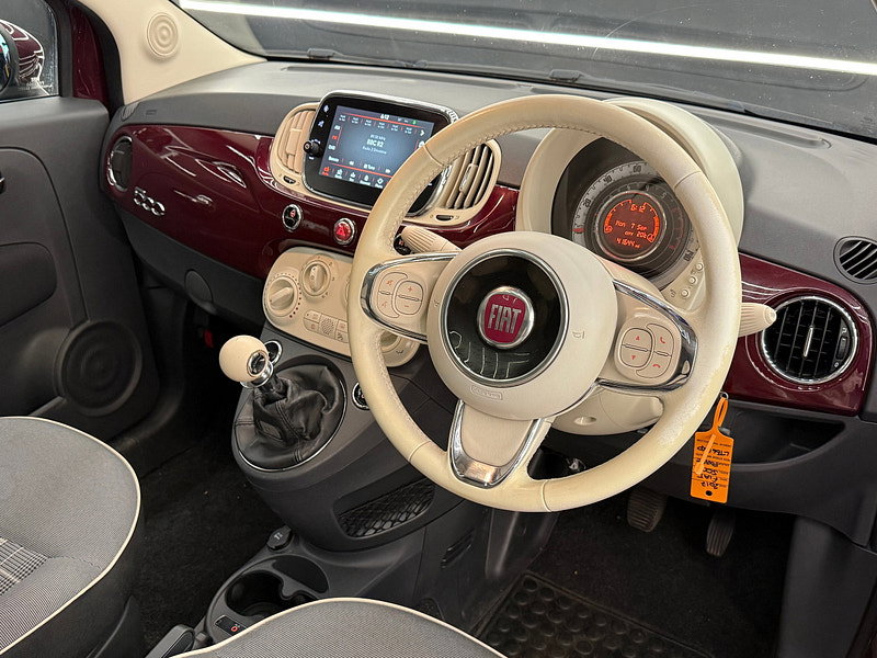 Fiat 500 1.2 Lounge Hatchback 3dr Petrol Manual Euro 6 (s/s) (69 bhp)