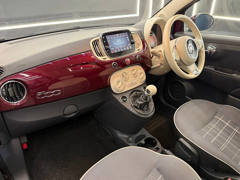 Fiat 500 1.2 Lounge Hatchback 3dr Petrol Manual Euro 6 (s/s) (69 bhp)
