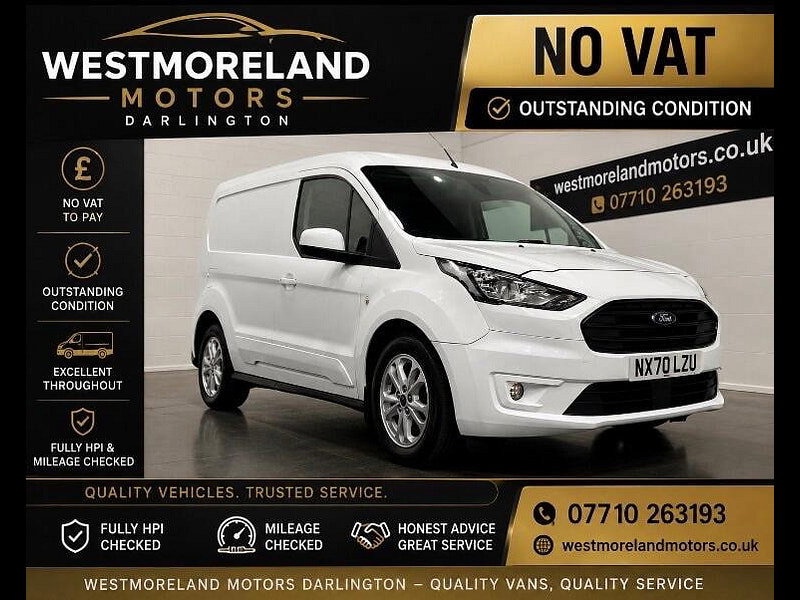 Ford Transit Connect 1.5 200 EcoBlue Limited Panel Van 5dr Diesel Manual L1 Euro 6 (s/s) (120 ps)