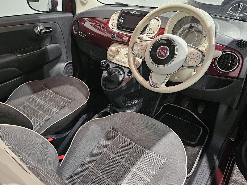 Fiat 500 1.2 Lounge Euro 6 (s/s) 3dr