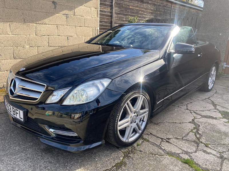 Mercedes-Benz E Class 1.8 E200 BlueEfficiency Sport Cabriolet G-Tronic+ Euro 5 (s/s) 2dr