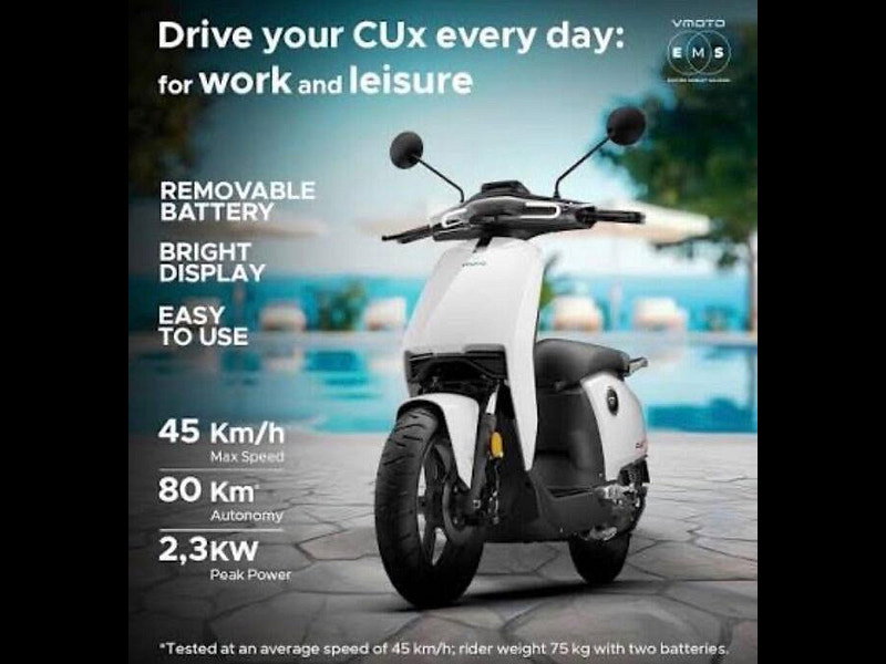Vmoto Cux Automatic Electric Moped
