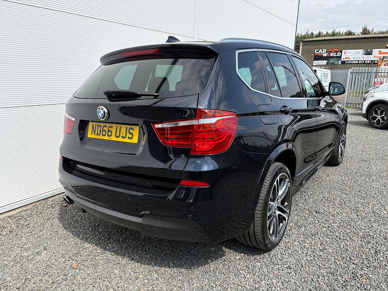 BMW X3 2.0 20d M Sport SUV 5dr Diesel Auto xDrive Euro 6 (s/s) (190 ps)