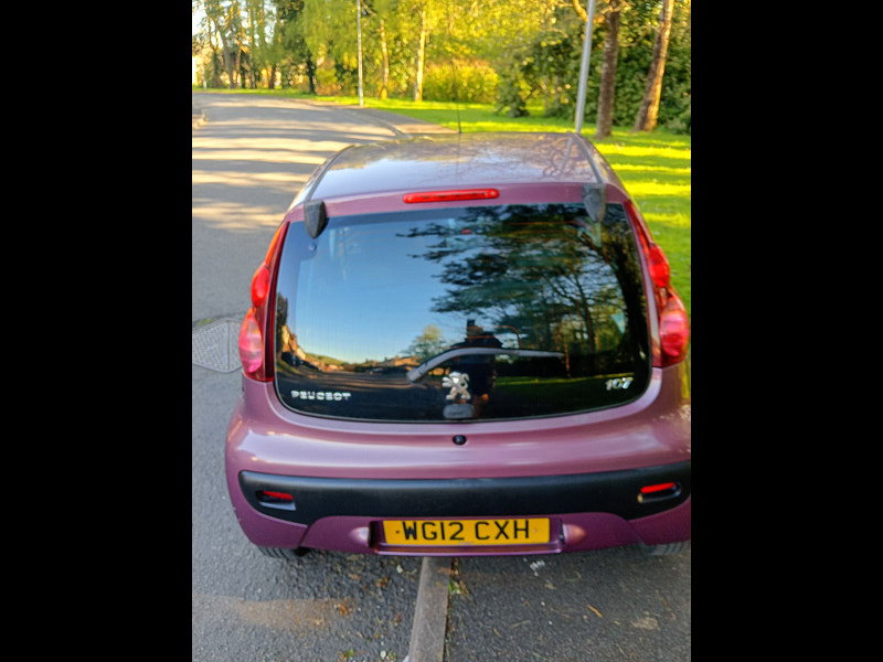 Peugeot 107 1.0 12V Active Hatchback 5dr Petrol Manual Euro 5 (68 ps)