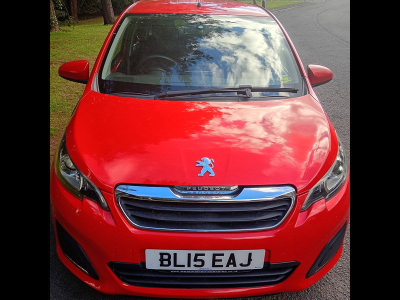 Peugeot 108 1.0 Active Hatchback 5dr Petrol Manual Euro 6 (68 ps)