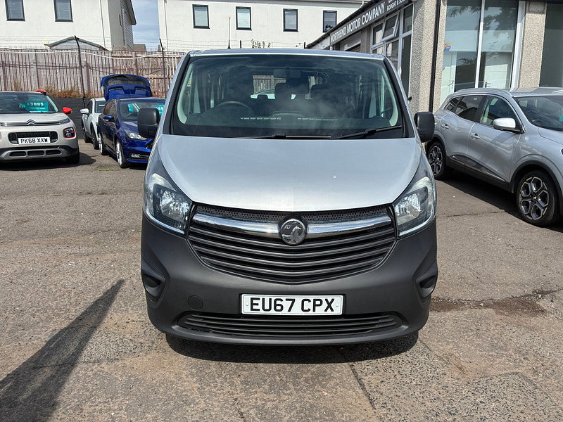 Vauxhall Vivaro 1.6 CDTi 2900 BiTurbo ecoFLEX Combi Van Double Cab 5dr Diesel Manual L1 H1 Euro 6 (s/s) (9 Seat) (95 ps)