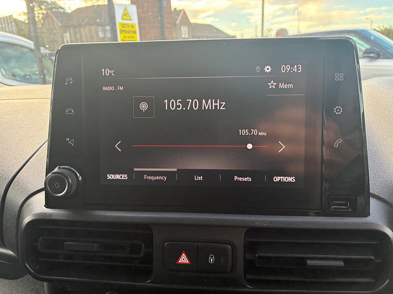 Vauxhall Combo 1.6 Turbo D 2300 Sportive Panel Van 4dr Diesel Manual L1 H1 Euro 6 (s/s) (100 ps)