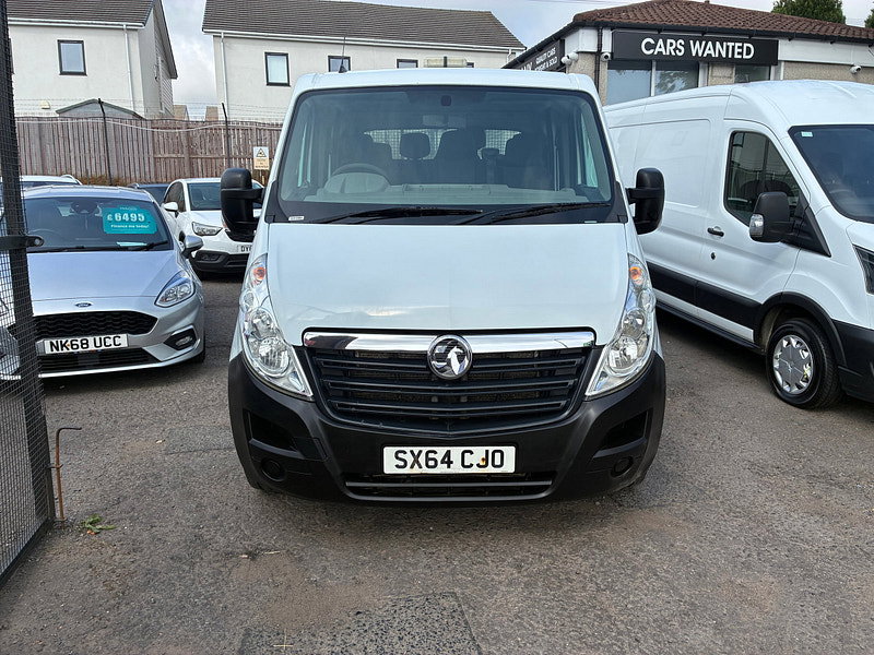 Vauxhall Movano 2.3 CDTi 3500 Chassis Double Cab 4dr Diesel Manual RWD L2 H1 Euro 5 (125 ps)